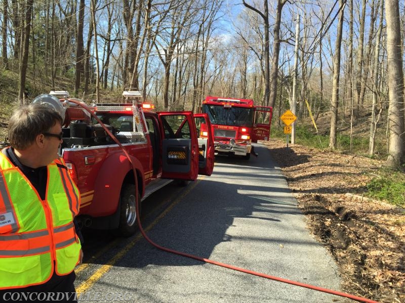 Brush/Woods Fire - Chadds Ford Township = April 2016