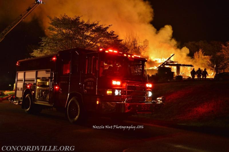 House Fire - Chadds Ford Township - 2016