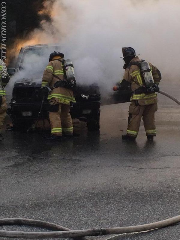 Vehicle Fire - Concord Township - July 2016